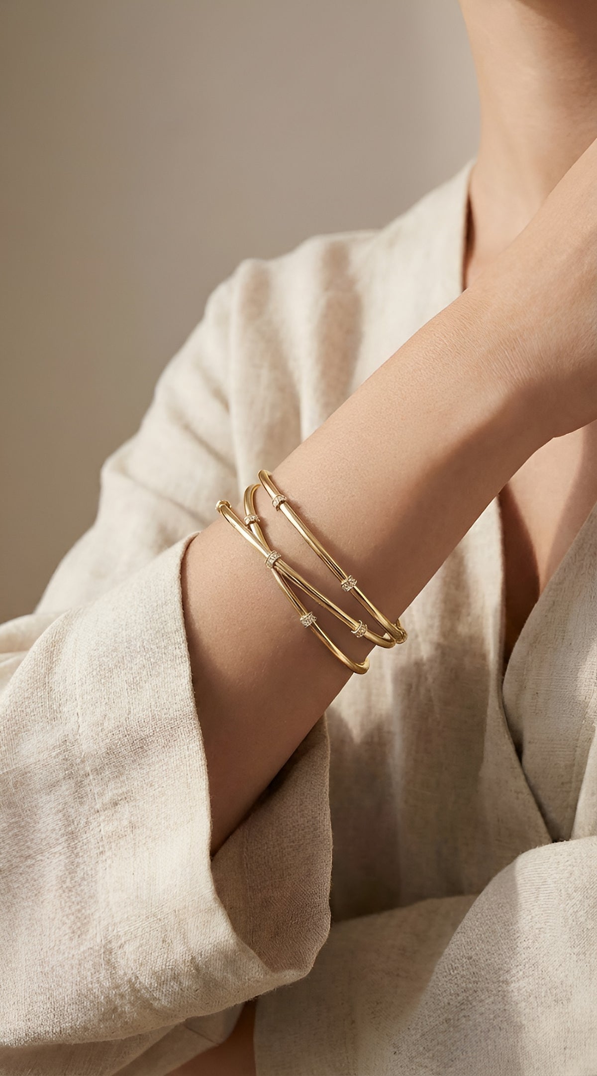 Aurelia Layered Cuff Bracelet