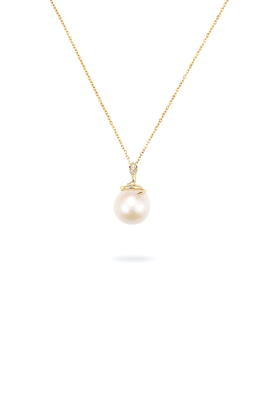 Snake Pedant Pearl Necklace