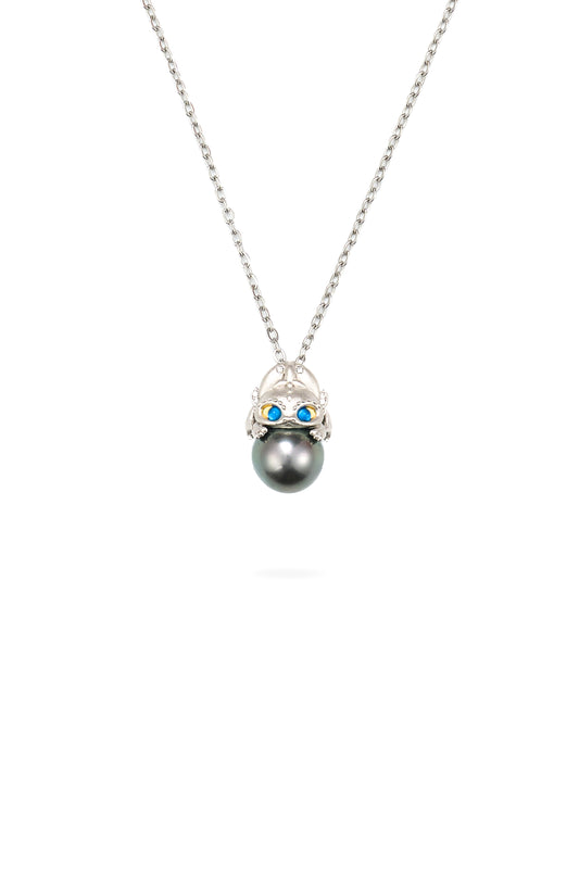 Wyvern Dragon Tahati Pearl Necklace