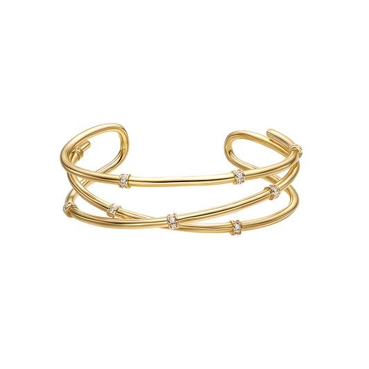 Aurelia Layered Cuff Bracelet