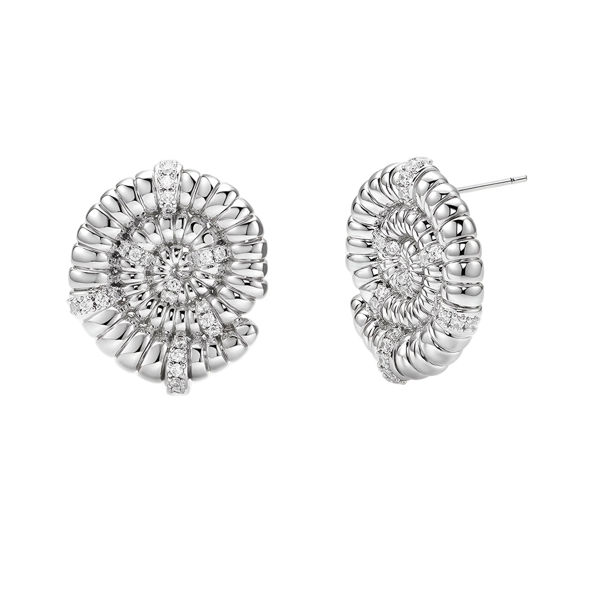 Azura Nautilus Studs